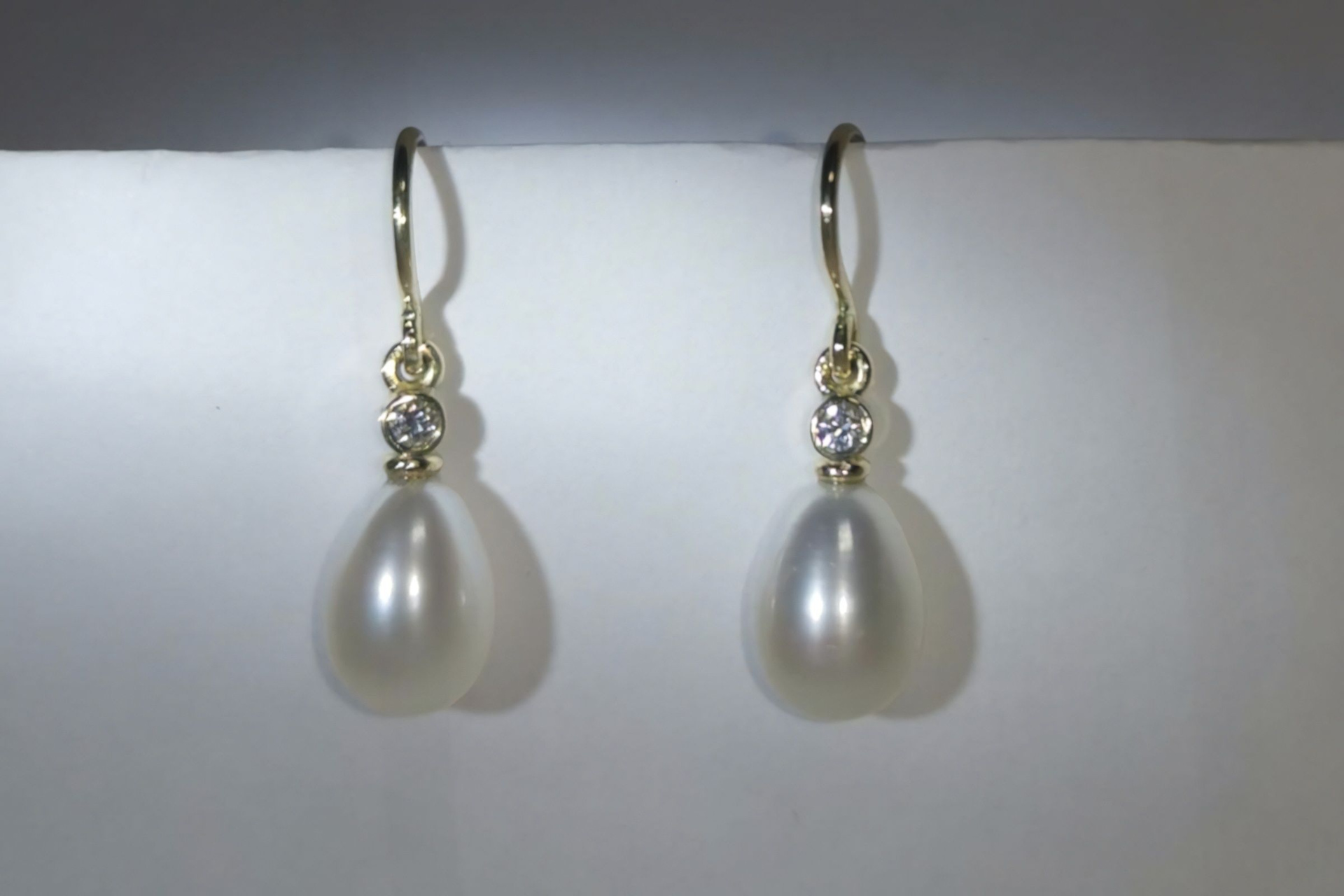 Perl-Brilliant Ohrhänger Perl-Brilliant Ohrhänger